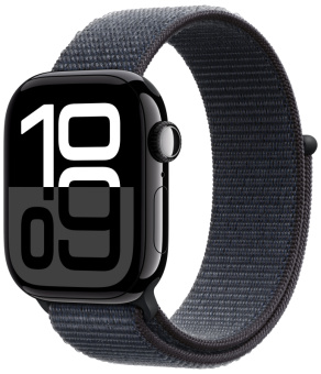 Смарт-часы Apple Watch Series 10 42mm Aluminum Loop Jet Black (черный)