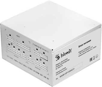 Блок питания .750W Bloody BD-PS750G-MW 120мм, 80+ Gold, белый