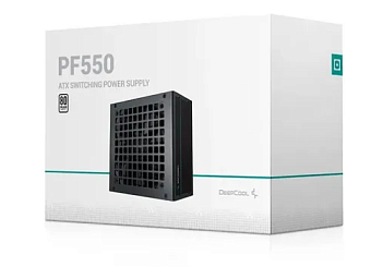 Блок питания .550W Deepcool PF550 120mm 80+, черный
