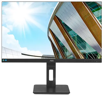 Монитор 27" AOC Q27P2Q (IPS 2560x1440 4ms 75Hz HDMI VGA DP USB Speakers) Black