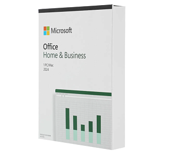 Программное обеспечение Microsoft Office 2024 Home and Business English Medialess BOX