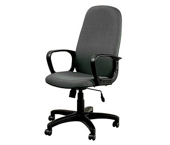 Кресло Бюрократ CH-808AXSN (ткань, мех. качания, крест. пластик, до 120 кг) Темно-серый