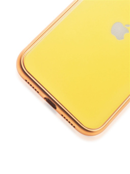 Чехол для смартфона Apple iPhone 11 6.1" - Gurdini Matt Silicone overlay, золотой
