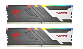 Модуль памяти DDR5 32Gb 6400MHz Patriot Viper Venom RGB Gaming Edition (Kit of 2) with a radiator