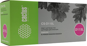 Картридж лазерный Cactus CS-D115L для Samsung, черный
