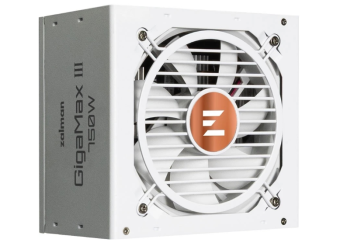 Блок питания 750W Zalman ZM750-GV3 WH 120mm, 80 PLUS Bronze, белый