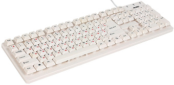 Клавиатура проводная SVEN Standard 301 белый