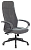 Кресло Бюрократ CH-608Fabric (ткань, мех. качания, крест. пластик, до 120 кг) Темно-серый