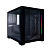 Корпус 1STPLAYER STEAMPUNK SP7 ARGB TG ATX чёрный