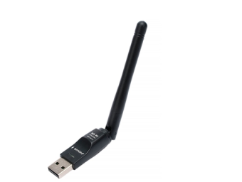 Сетевая карта USB2.0 Gembird WNP-UA-011 802.11b/g/n, 2.4Ггц, 150Мбит, 20 дБм, черный