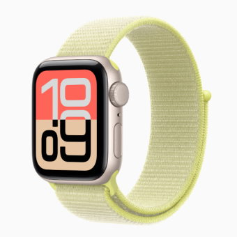Смарт-часы Apple Watch SE 2025 44mm Sport Loop Starlight (сияющая звезда)