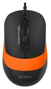Мышь проводная A4Tech Fstyler FM10 1600dpi Black-Orange