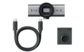 Веб-камера Logitech MX Brio (3840х2160, до 60 кад/сек, Шумоподавление микрофона, USB-C)