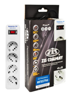 Сетевой фильтр Pilot mini (4 розетки) 10.0м