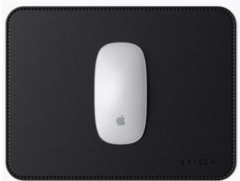 Коврик для мыши Satechi Eco Leather Mouse Pad 25x19см черный