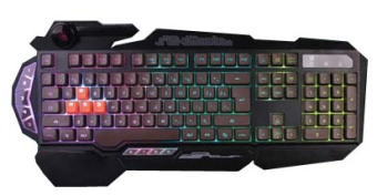 Клавиатура проводная A4Tech Bloody B314 Rainbow Led Black