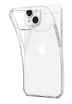 Чехол для смартфона Apple iPhone 13/14 6.1" - Gurdini Clear HQ силикон прозрачный