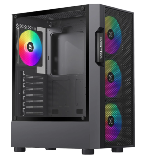 Корпус XASTRA A302 FRGB ATX чёрный