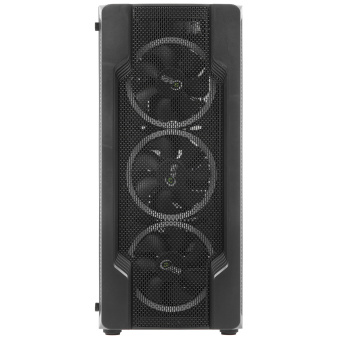 Корпус Powercase Mistral X4 Mesh LED ATX чёрный