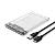 Внешний контейнер USB3.0 -> SATA 2.5", NETAC WH11, прозрачный