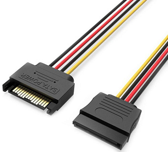 Кабель-удлинитель SATA (m) --> 1*SATA (f) 30см Cablexpert