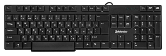 Клавиатура проводная Defender Accent SB-720 Black