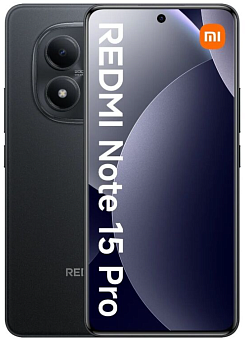 Смартфон Xiaomi Redmi Note 15 Pro 12/512Gb Black (черный)