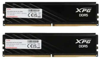 Модуль памяти DDR5 32Gb 5600MHz ADATA XPG Lancer Blade Black (Kit of 2)