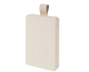 Внешний аккумулятор .6000 mAh_ Xiaomi Power Bank 15W Magnetic Power USB-C Tan