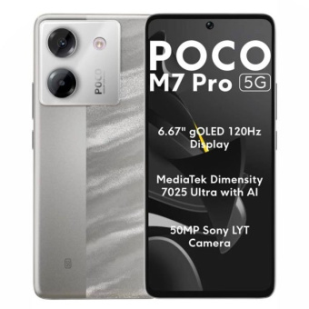 Смартфон Poco M7 Pro 12/256Gb Silver