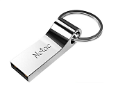 Флешка 4Gb Netac U275 USB2.0, с кольцом, металлическая