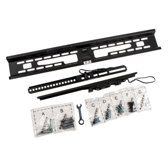 Крепление для телевизора Kromax FLAT-2 (32"-90" макс.65кг настенный наклон) Black