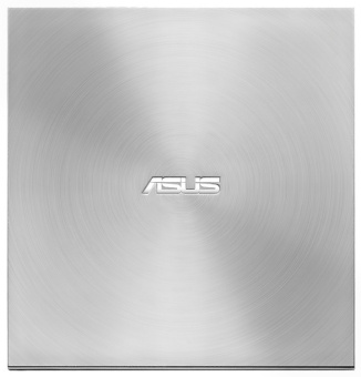 Внешний привод DVDRW ASUS [SDRW-08U7M-U] USB2.0 Silver DVD-RAM DVD±R/RW DVD±R/R DL CD-R/RW RTL