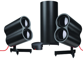 Акустическая система Logitech Z-553 черный (2x10W+20W)