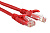 Кабель патч-корд .Patch cord кат.5e  1.0м, Cablexpert, многожильный, красный