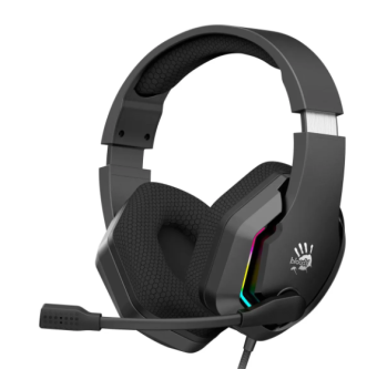 Наушники проводные A4Tech Bloody G260p 2м мониторные USB черный