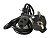 Кабель питания 220V  1.8м, Schuko- C13, 10А, VDE, Cablexpert, черный