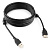 Кабель USB2.0 Am < - > Af удлинительный  4.5м, Cablexpert, экран, 2 феррит.кольца, черный