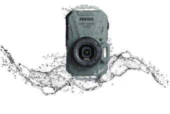 Цифровая фотокамера Pentax WG-1000 оливковый