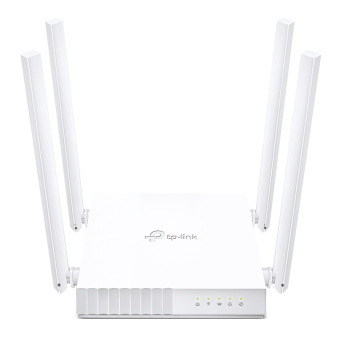 Wi-Fi роутер TP-Link Archer C24 AC750, 5 ГГц, 100 Мбит/с, черный