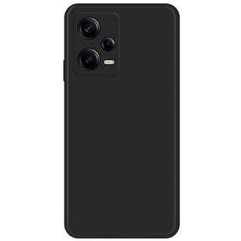 Чехол для смартфона Xiaomi Poco X5 Pro 5G Soft Matte, с микрофиброй, черный