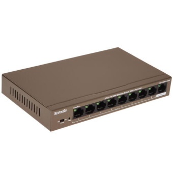 Коммутатор .9 port Tenda TEF1109P-8-102W 100 Мбит/с 8*PoE