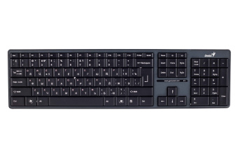 Клавиатура проводная Genius SlimStar 126 Black