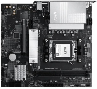 Материнская плата Socket AM5 MSI PPRO B850M-B GEN4 (B850) 2*DDR5 HDMI DP mATX