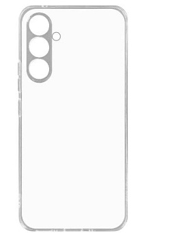 Чехол для смартфона Samsung Galaxy A55 - силиконовый прозрачный