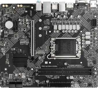 Материнская плата Socket-1700 MSI PRO H610M-G DDR4 (H610) 2xDDR4 VGA HDMI DP mATX