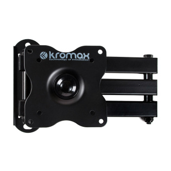 Крепление для телевизора Kromax DIX-15 (15"-28" макс.30кг настенный поворот и наклон) Black