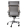Кресло Бюрократ CH-993 (эко.кожа, мех. качания, крест. металл хром, до 120 кг) Серый