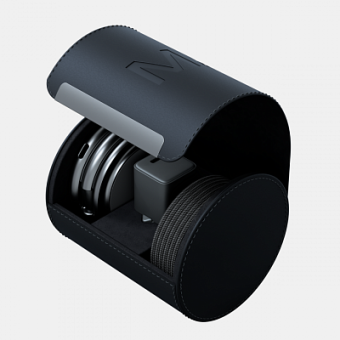 Беспроводное зарядное устройство Magssory Signature Disc Pro 3 в 1 для Apple Qi2 Midnight