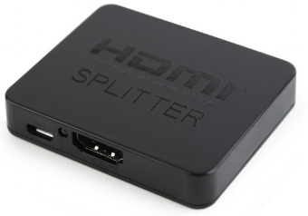 Разветвитель видеосигнала 2 port HDMI (1in --> 2out, 1920х1200, 1080p) Gembird DSP-2PH4-03
